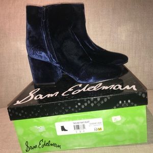 **AUTHENTIC* Women’s Sam Edelman velvet Taye Boots